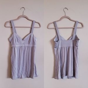 Small Express Grey Long Tank